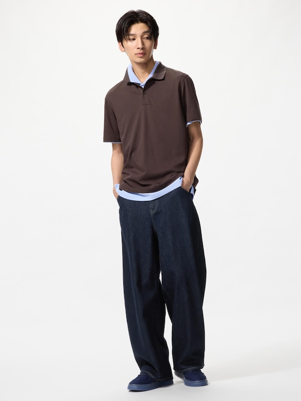 Quần Jeans Baggy Ống Cong