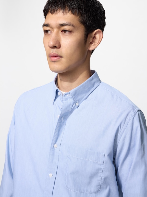 Áo Sơ Mi Vải Broadcloth | Hairline