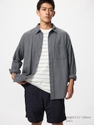 Áo Sơ Mi Vải Dạ | Heather