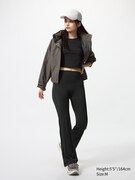 AIRism Quần Leggings Mềm Ống Loe