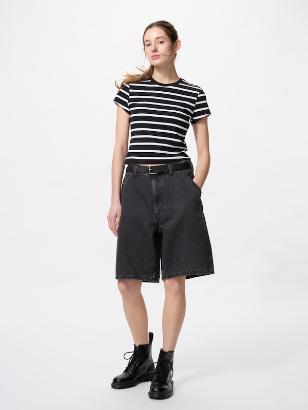 Áo Thun Dáng Mini | Kẻ Sọc