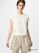 Áo Len Dệt 3D Cổ Tròn