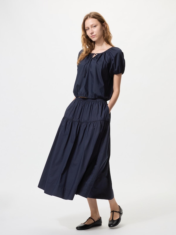 Cotton Poplin Blouse