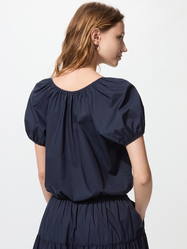 Cotton Poplin Blouse