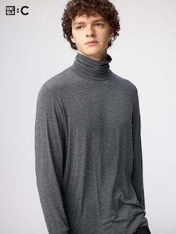 HEATTECH Extra Warm Cashmere Blend Turtle Neck T-shirt
