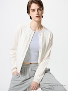 Áo Cardigan Len Vặn Thừng Cổ Tròn