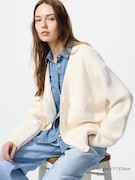Áo Cardigan Cổ V Dáng Relax