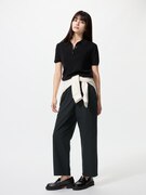 Quần Cotton Dáng Relax Dài Đến Mắt Cá