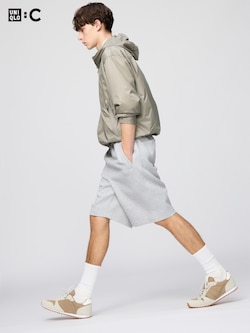 Quần Shorts Nỉ Dáng Rộng