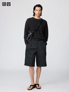 Quần Shorts Xếp Ly Dáng Rộng
