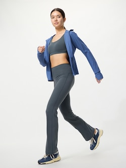 Quần Leggings Thể Thao Ống Loe Siêu Co Giãn