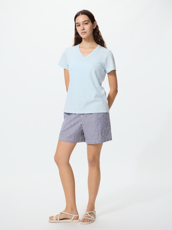 Áo Thun Slub Jersey | Cổ V