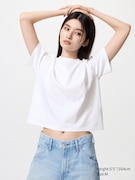 Áo Thun Vải Cotton Dáng Boxy