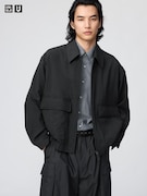 Áo Khoác Blouson Dáng Ngắn