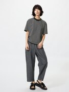 Quần Cotton Dáng Relax Dài Đến Mắt Cá | Denim
