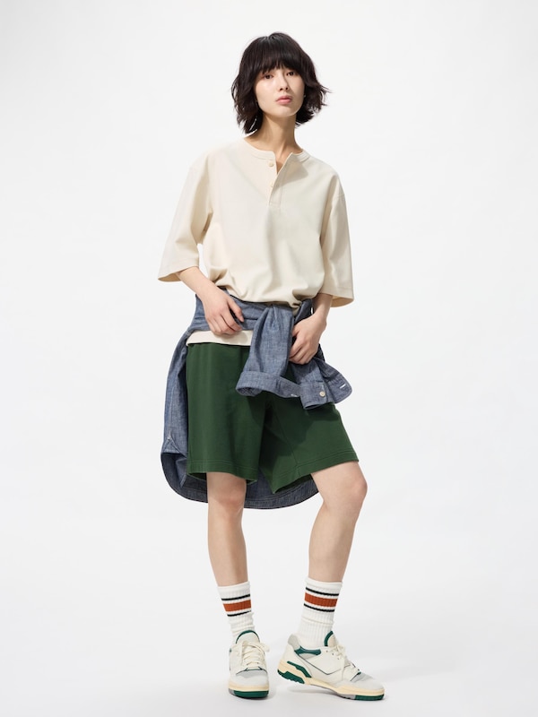 Áo Thun Vải Dry Waffle Cổ Henley