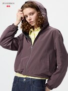 Áo Parka Cản Gió Dáng Ngắn