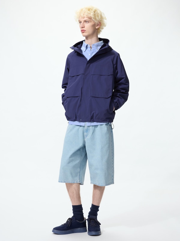 Quần Shorts Jeans Dáng Baggy