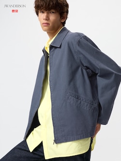 Áo Khoác Blouson Kéo Khóa