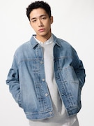 Áo Khoác Trucker Vải Denim