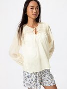 Áo Kiểu Vải Cotton Nhẹ Xếp Nếp