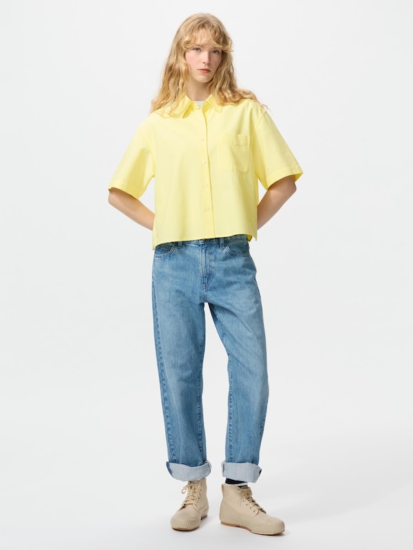 Áo Sơ Mi Oxford Dáng Boxy