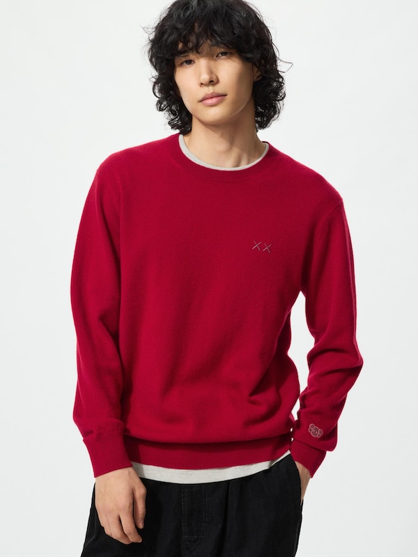 KAWS WINTER Cashmere Crew Neck Sweater