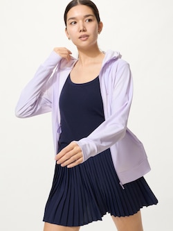 AIRism Mesh UV Protection Full-Zip Hoodie