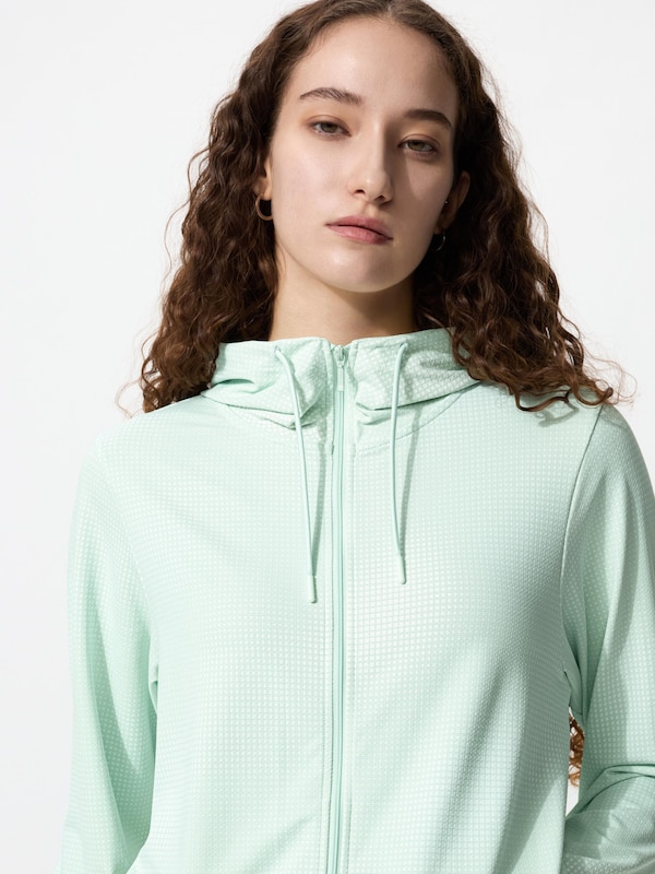 AIRism Mesh UV Protection Full-Zip Hoodie