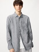 Áo Sơ Mi Vải Linen Cao Cấp | Kẻ Sọc
