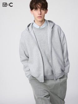 Sweat Oversized Full-Zip Hoodie