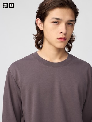 AIRism Cotton Áo Thun Dài Tay