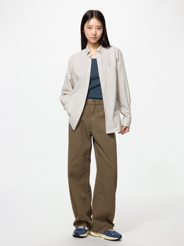 Áo Sơ Mi Vải Broadcloth | Caro