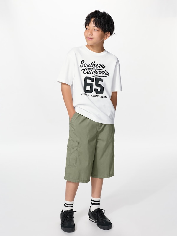 Quần Lửng Dáng Baggy Túi Hộp