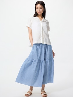 Tiered Maxi Skirt