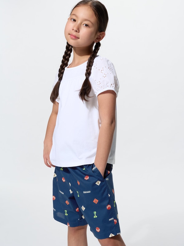 Minecraft Quần Easy Short Vải Cotton
