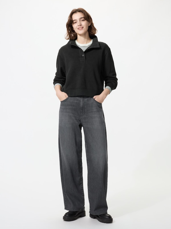 Quần Jeans EZY Ống Cong Barrel​
