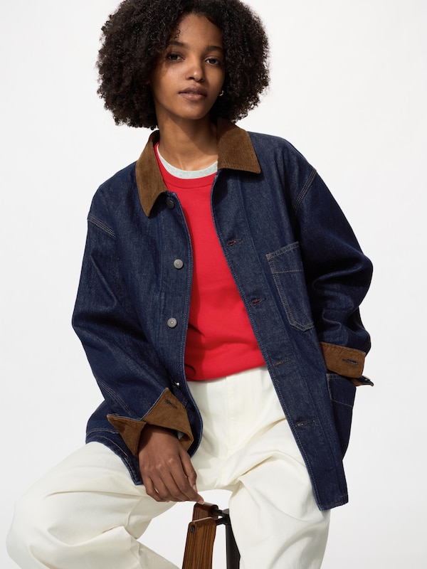 Áo Khoác Vải Denim