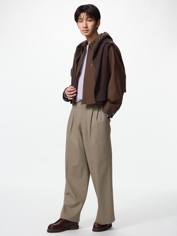 Quần Smart Pants Dáng Rộng Ống Suông