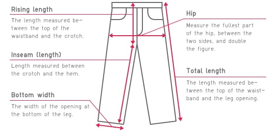 Pants Measurement Guide | Tailor On Ten