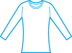 CREW NECK LONG-SLEEVE T-SHIRT