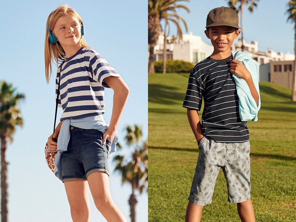 boys jersey easy shorts