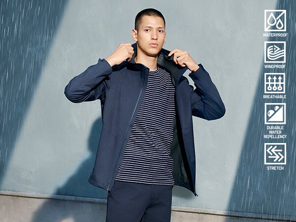 uniqlo block tech pants